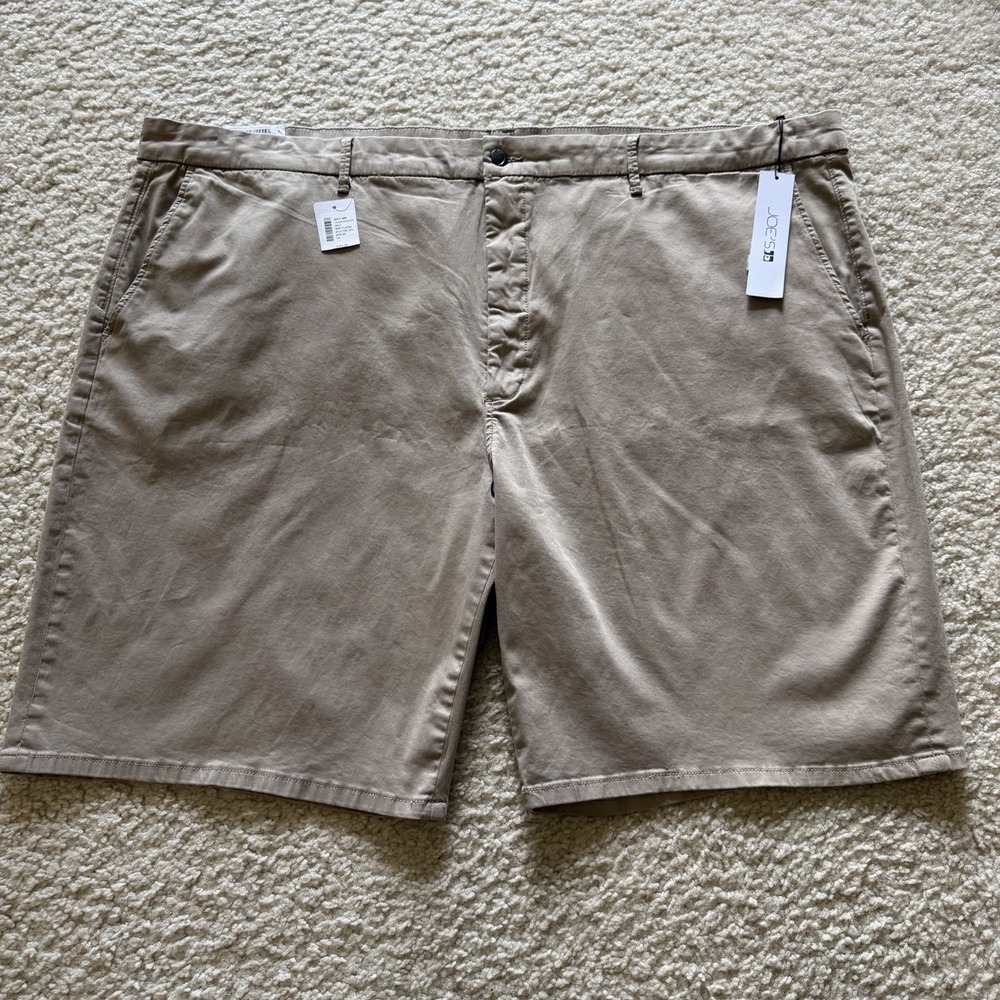Joe's Jeans Chino Shorts Beige Cotton‎ Comfort Stretch Men's Casual size 54